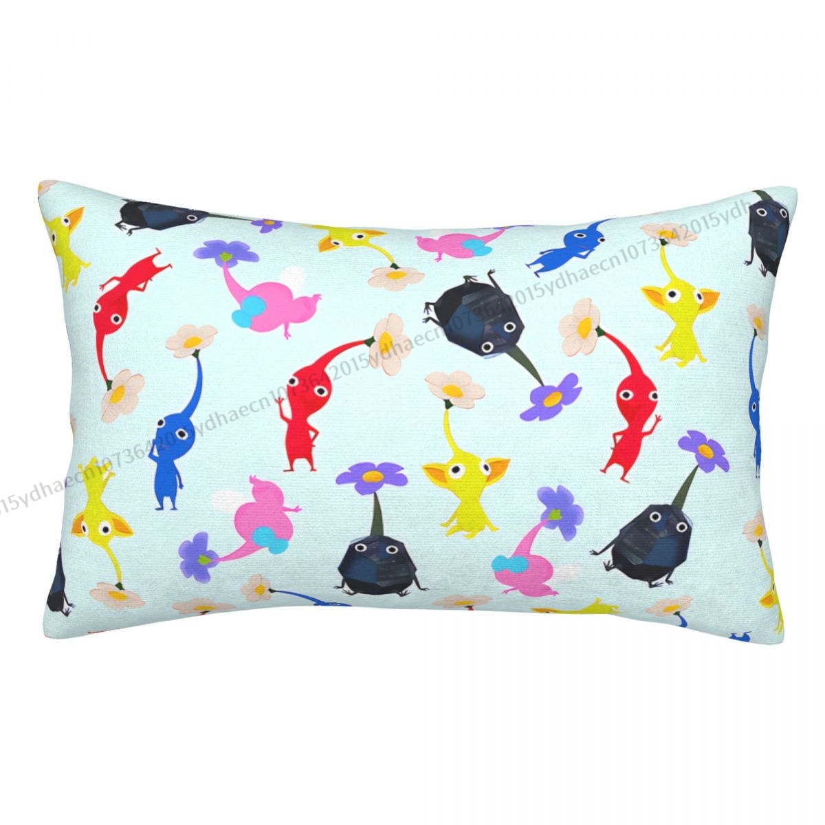 Characters Cojines Pillowcase Pikmin Game Cushion Home Sofa Chair Print Decorative Coussin Pillow Covers - Pikmin Plush